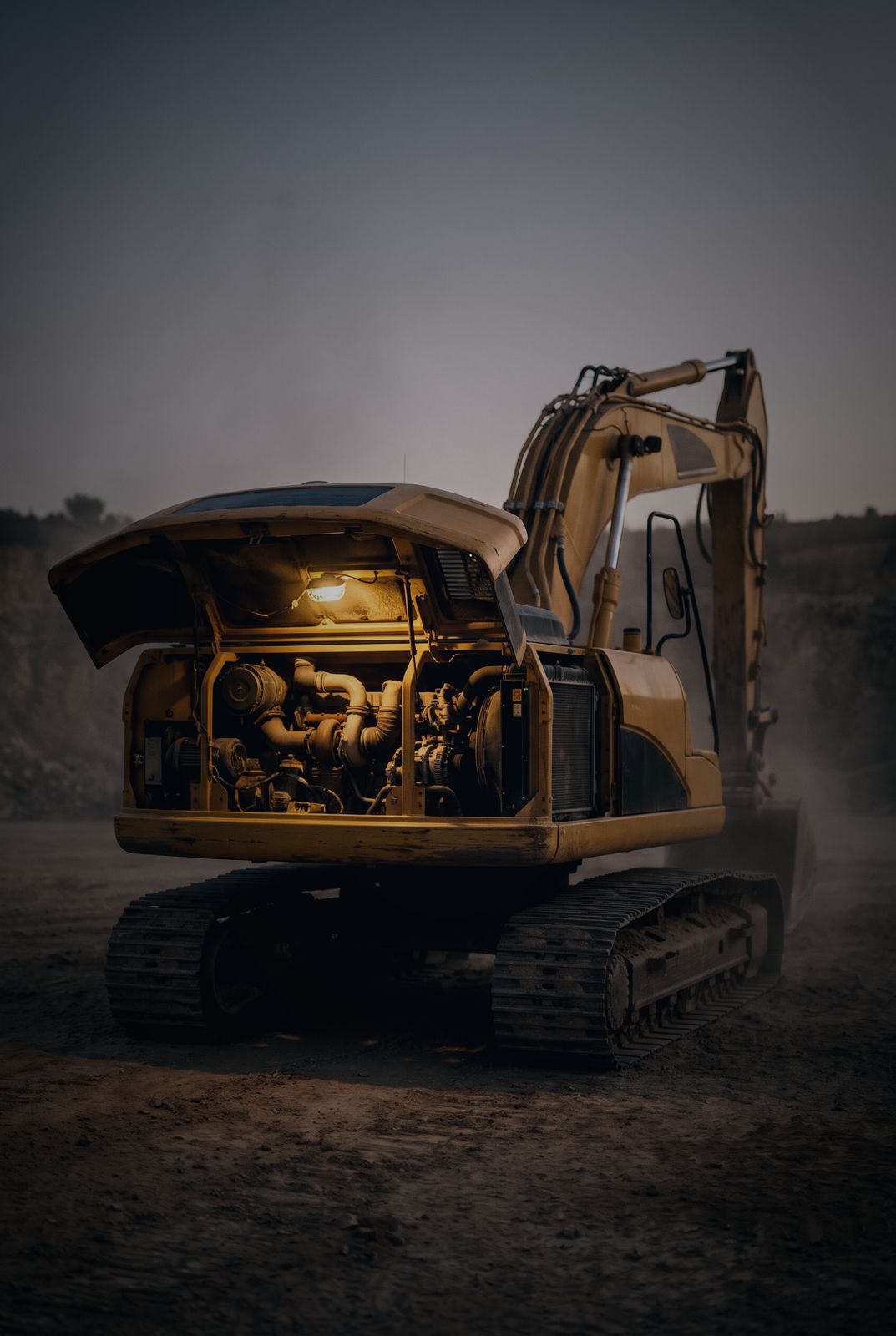 Heavy Equipment engine work